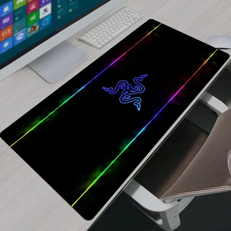 Hexagon Mouse Pad Anime Gaming Accessories XXL Carpet Gamer PC Computer Keyboard Desk Mat Mausepad Office Gifts Mouse Pads