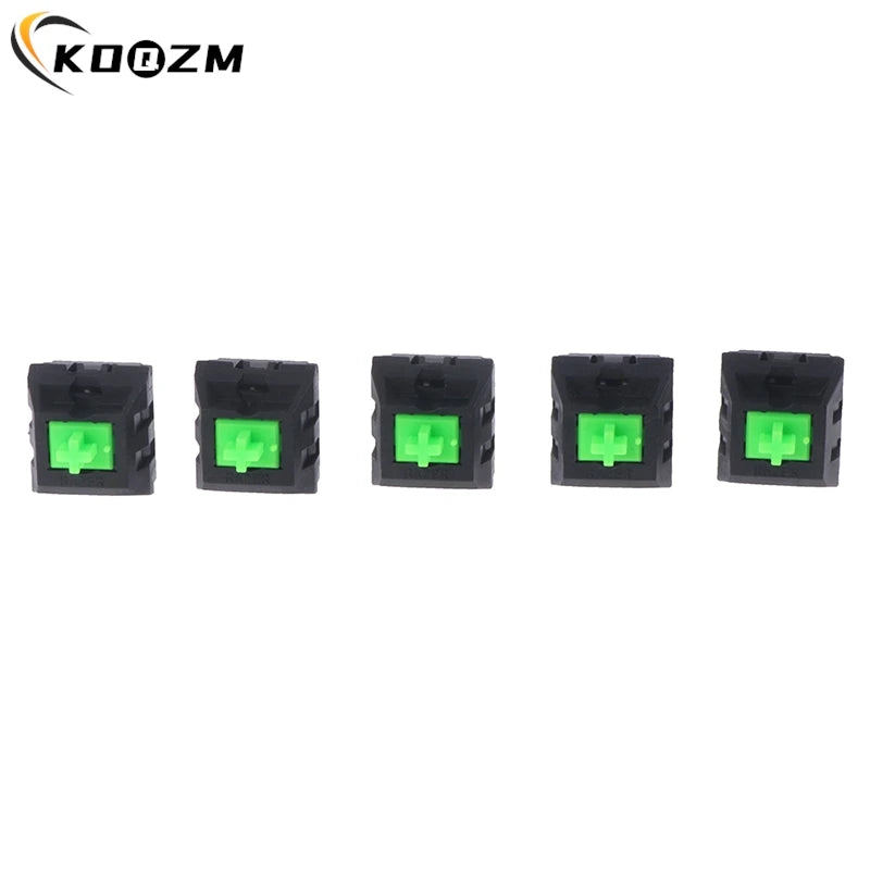 5Pcs Green RGB Switches for Razer Blackwidow Chroma Gaming Mechanical Keyboard and Others with 4Pin Led Switch