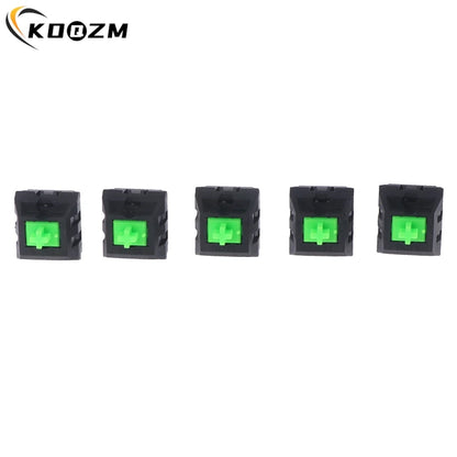 5Pcs Green RGB Switches for Razer Blackwidow Chroma Gaming Mechanical Keyboard and Others with 4Pin Led Switch