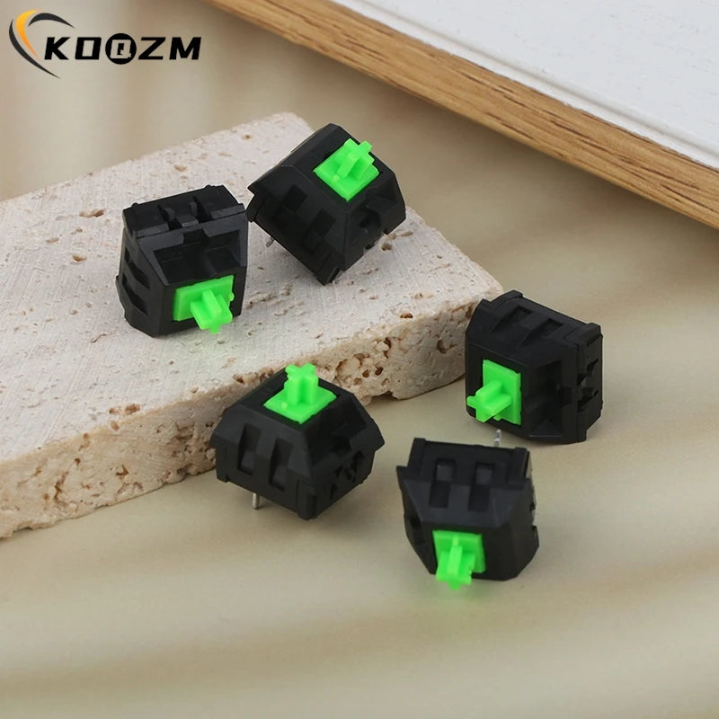 5Pcs Green RGB Switches for Razer Blackwidow Chroma Gaming Mechanical Keyboard and Others with 4Pin Led Switch