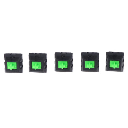 5Pcs Green RGB Switches for Razer Blackwidow Chroma Gaming Mechanical Keyboard and Others with 4Pin Led Switch