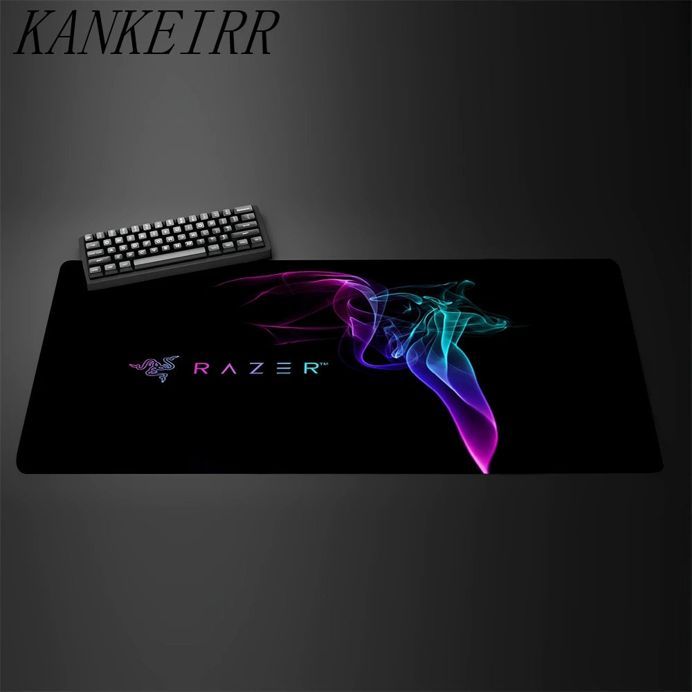 Razer Mouse Comics Pad 90X40 Cm Kawaii Desk Mat Xxl Pc Gamer Gaming Computer Offices Mousepad Keyboard