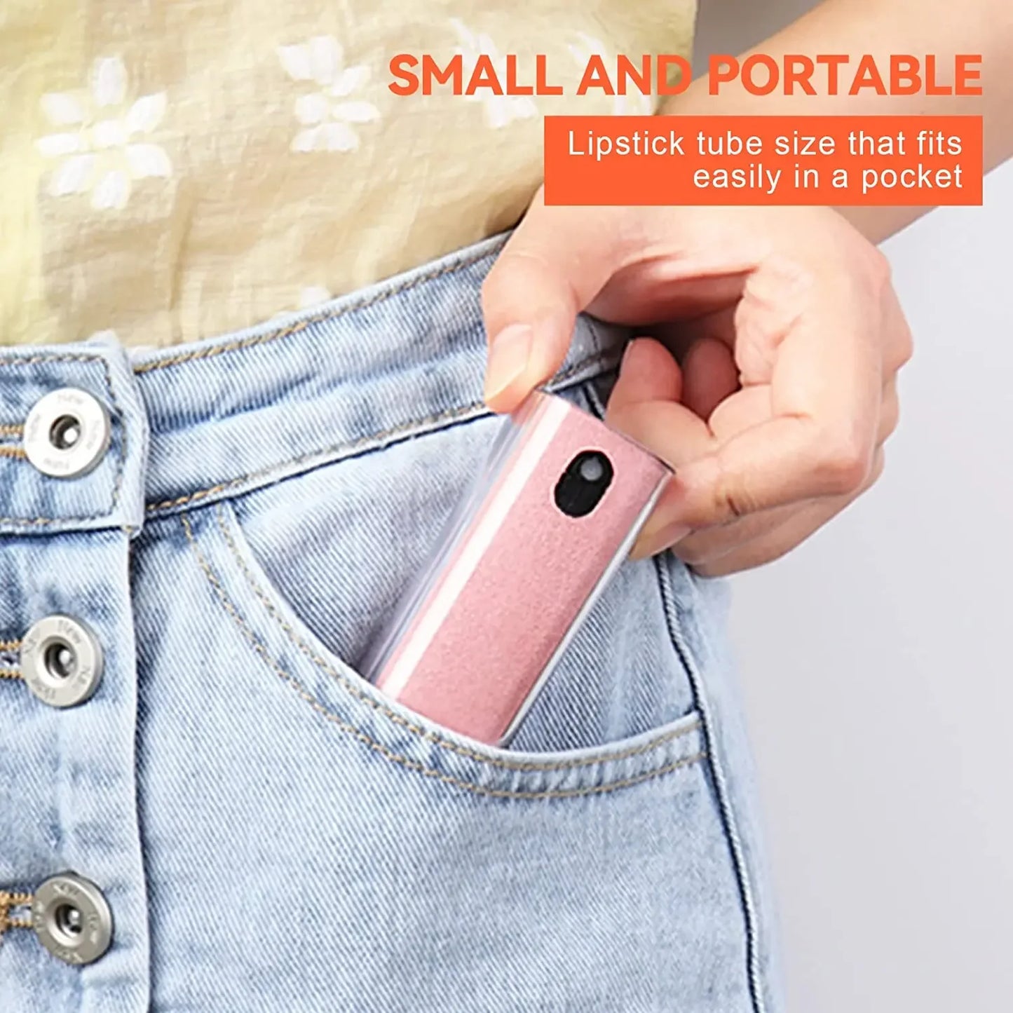 2 in 1 Screen Cleaner Spray Bottle Computer Cellphone Screen Cleaner with Microfiber Cloth Set Cleaning Tools Cleaning Supplies