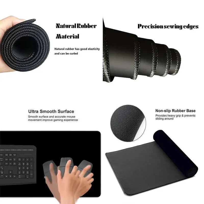 Razer Mouse Comics Pad 90X40 Cm Kawaii Desk Mat Xxl Pc Gamer Gaming Computer Offices Mousepad Keyboard