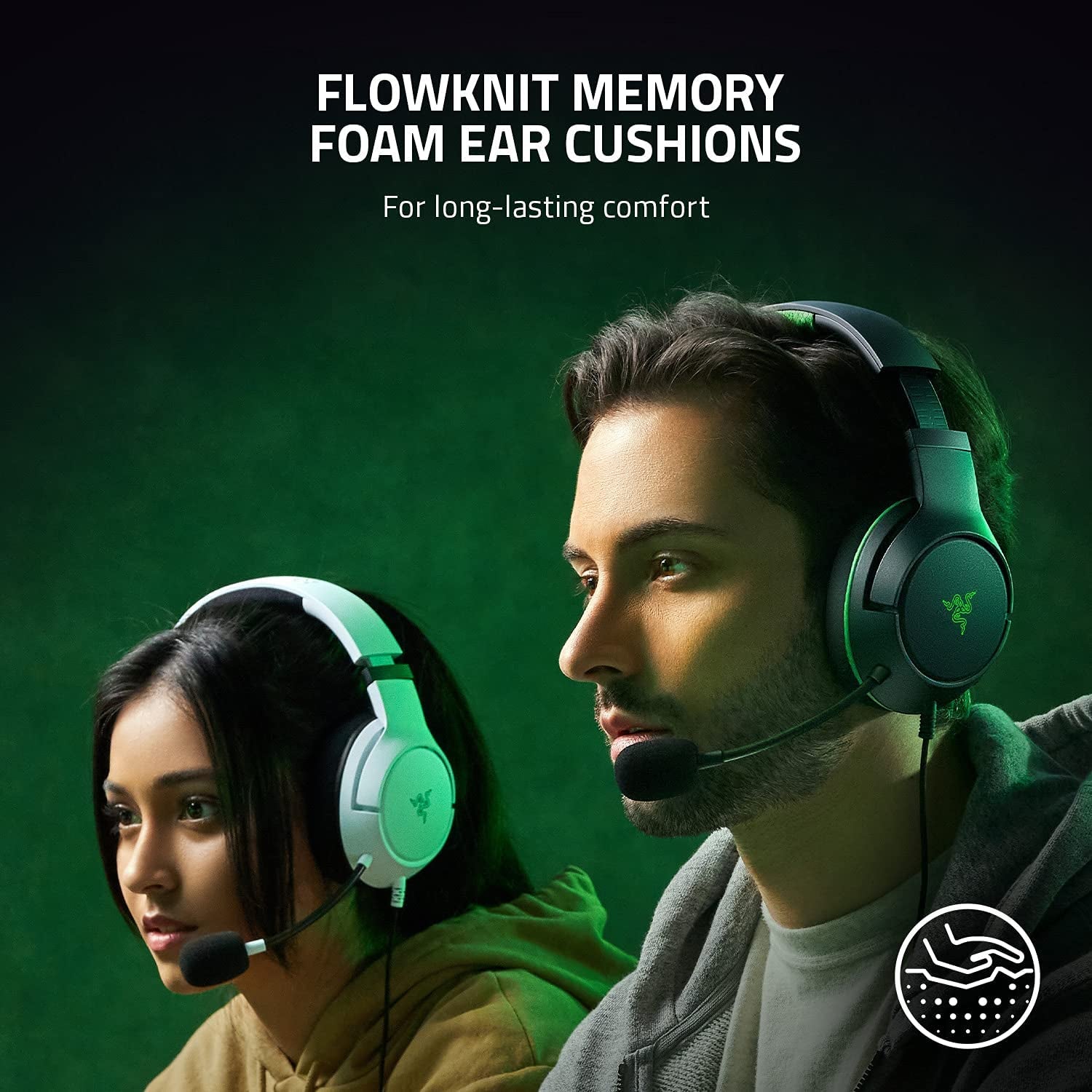 Kaira X Wired Headset for Xbox Series X|S, Xbox One, PC, Mac & Mobile Devices: Triforce 50Mm Drivers - Hyperclear Cardioid Mic - Flowknit Memory Foam Ear Cushions - On-Headset Controls - Black