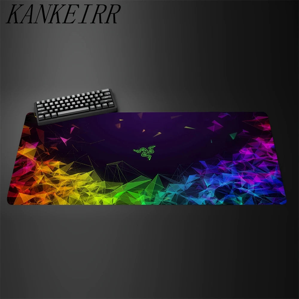 Razer Mouse Comics Pad 90X40 Cm Kawaii Desk Mat Xxl Pc Gamer Gaming Computer Offices Mousepad Keyboard