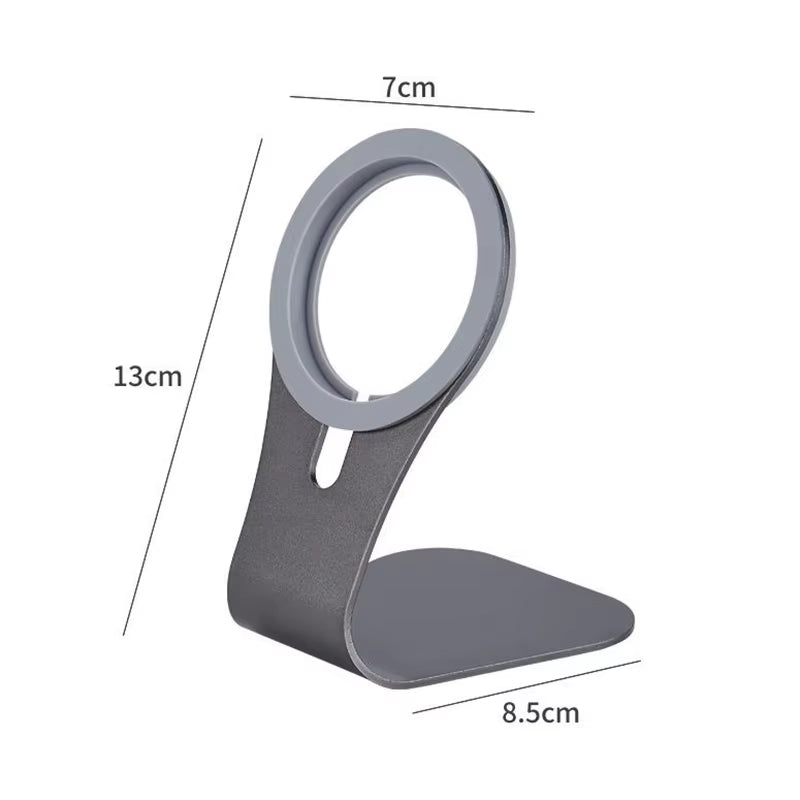 Magsafe Cell Phone Charger Stand Magnetic Phone Stand Aluminum Alloy Stand for Iphone 12 Series Fast Wireless Charging Stand