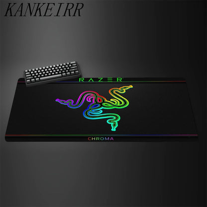 Razer Mouse Comics Pad 90X40 Cm Kawaii Desk Mat Xxl Pc Gamer Gaming Computer Offices Mousepad Keyboard