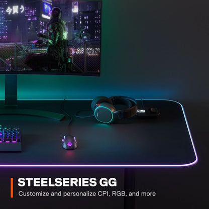Rival 5 Gaming Mouse with 9 Programmable Buttons and 18K CPI Truemove Air Optical Sensor