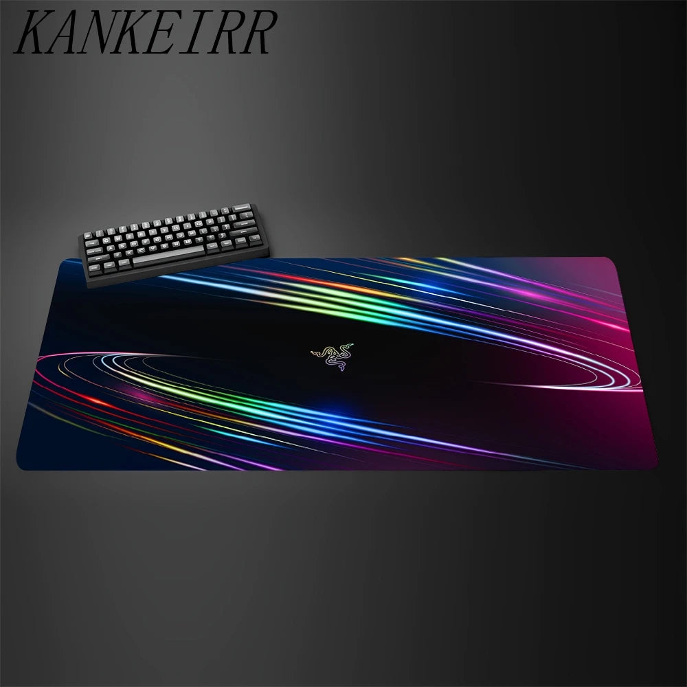 Razer Mouse Comics Pad 90X40 Cm Kawaii Desk Mat Xxl Pc Gamer Gaming Computer Offices Mousepad Keyboard