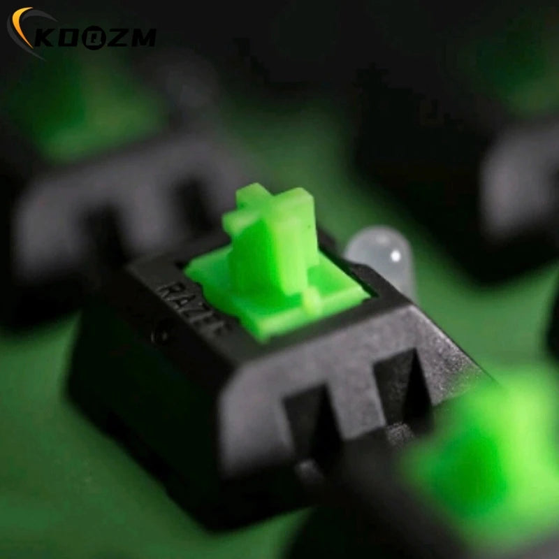 5Pcs Green RGB Switches for Razer Blackwidow Chroma Gaming Mechanical Keyboard and Others with 4Pin Led Switch