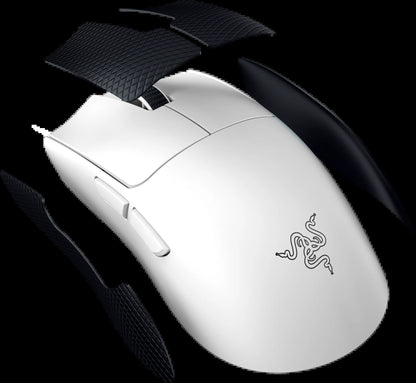 Viper V3 Pro Lightweight USB Wireless Symmetrical Esports Gaming Mouse, 2.4Ghz, 55G, White