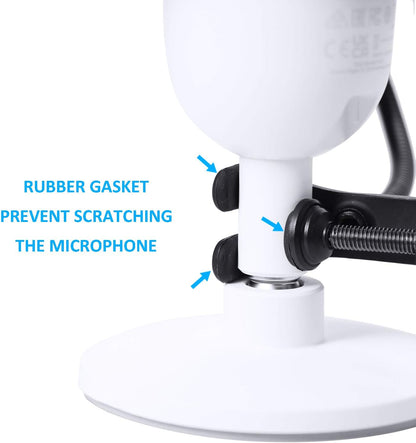 Razer Seiren Mini Pop Filter with Foam Windscreen - 3 Layers Pop Screen Shield and Foam Cover Compatible with Razer Seiren Mini Mic