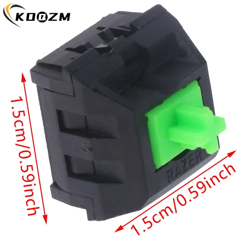 5Pcs Green RGB Switches for Razer Blackwidow Chroma Gaming Mechanical Keyboard and Others with 4Pin Led Switch