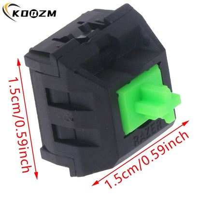 5Pcs Green RGB Switches for Razer Blackwidow Chroma Gaming Mechanical Keyboard and Others with 4Pin Led Switch
