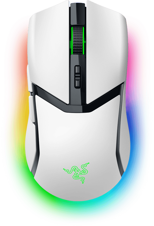 Cobra Pro Optical Bluetooth Wireless Gaming Mouse, White