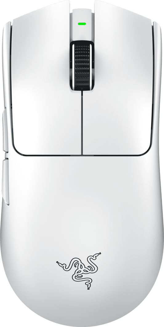 Viper V3 Pro Lightweight USB Wireless Symmetrical Esports Gaming Mouse, 2.4Ghz, 55G, White