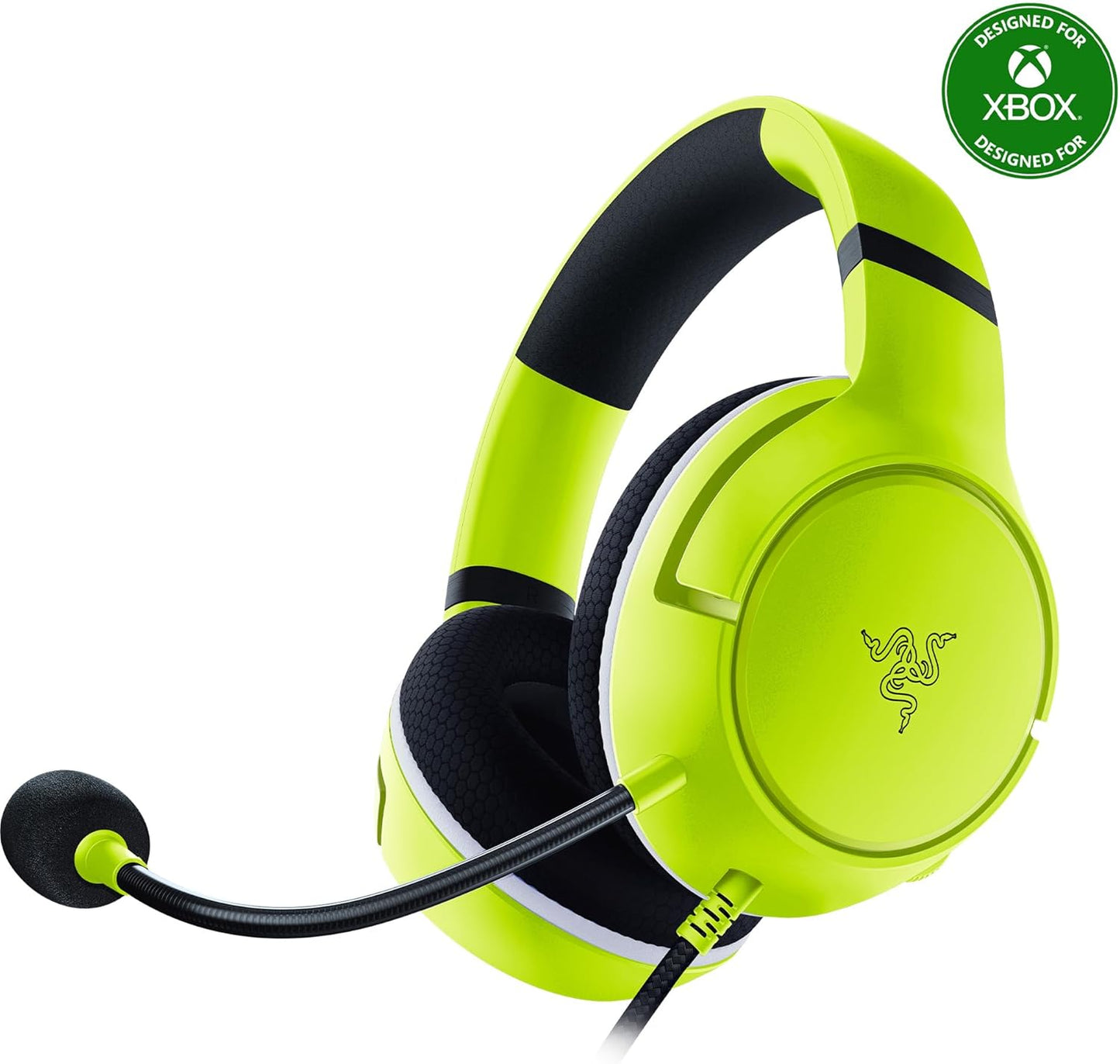 Kaira X Wired Headset for Xbox Series X|S, Xbox One, PC, Mac & Mobile Devices: Triforce 50Mm Drivers - Hyperclear Cardioid Mic - Memory Foam Ear Cushions - On-Headset Controls - Electric Volt