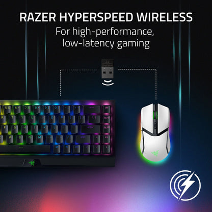 Cobra Pro Optical Bluetooth Wireless Gaming Mouse, White