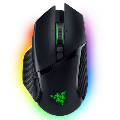 Basilisk V3 Pro Wireless Gaming Mouse with 13 Zone Chroma RGB, Hyperscroll Tilt Wheel, Black