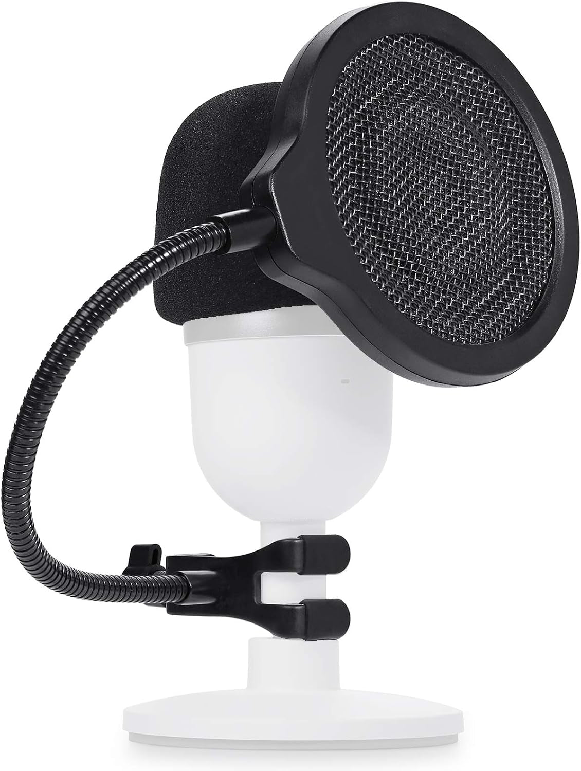 Razer Seiren Mini Pop Filter with Foam Windscreen - 3 Layers Pop Screen Shield and Foam Cover Compatible with Razer Seiren Mini Mic