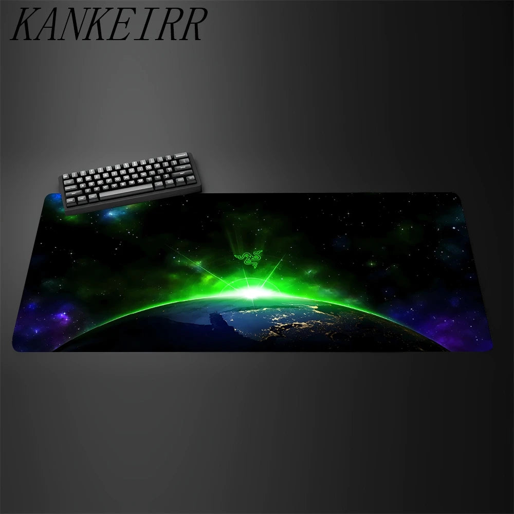 Razer Mouse Comics Pad 90X40 Cm Kawaii Desk Mat Xxl Pc Gamer Gaming Computer Offices Mousepad Keyboard