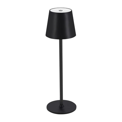 Rechargeable 3 Colors LED Desk Lamp Touch Dimming Metal Table Lamp for Bar Resturant Office Decor Bedside Creative Ambient Light