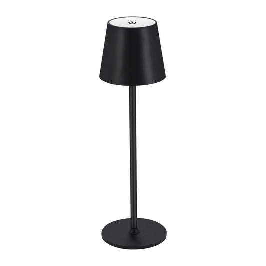 Rechargeable 3 Colors LED Desk Lamp Touch Dimming Metal Table Lamp for Bar Resturant Office Decor Bedside Creative Ambient Light