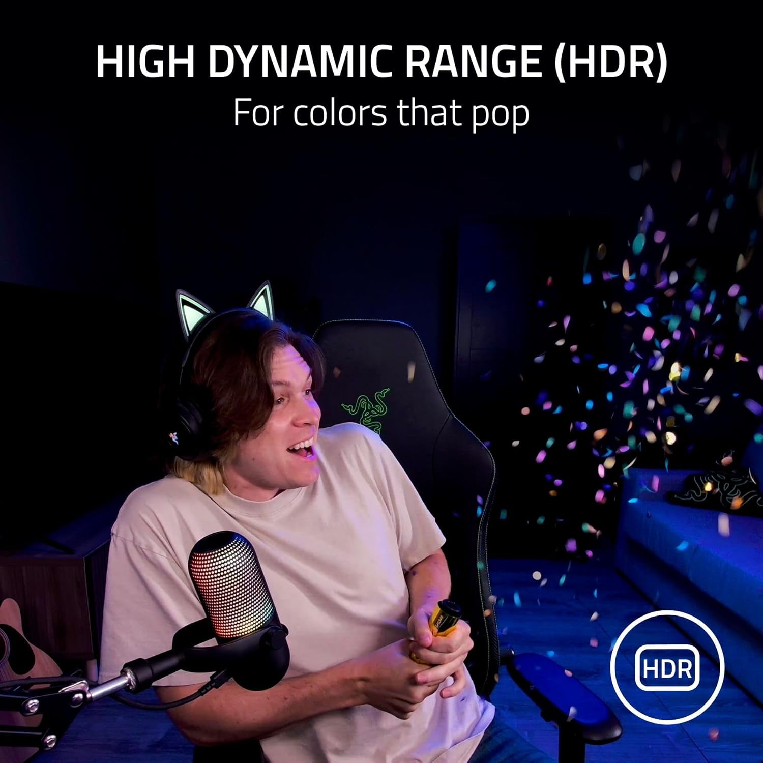 Kiyo V2 Streaming Webcam: 4K 30 FPS, 1080P 60 FPS - AI Powered Auto-Framing - Built-In Microphone - Ultrawide Angle Lens - Privacy Cover - Works with OBS, Xsplit, Discord, Zoom, Teams - White