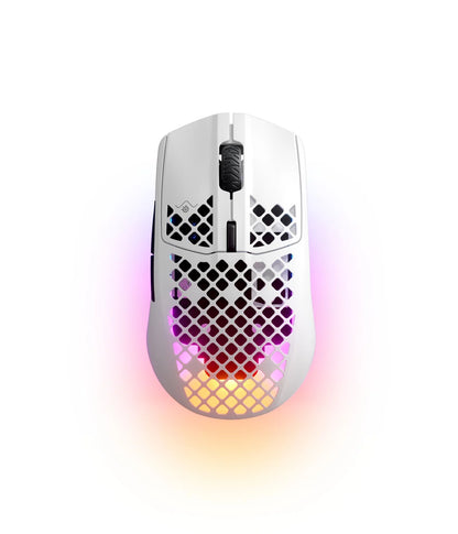62608 Aerox 3 Wireless Optical Gaming Mouse with Ultra Lightweight Design, White